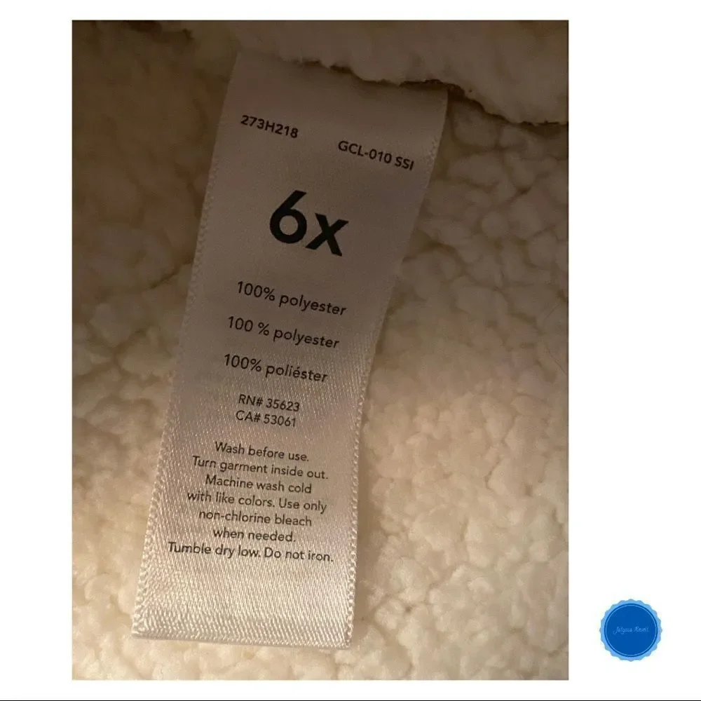 GIRLS Carter's Fleece Sherpa Vest